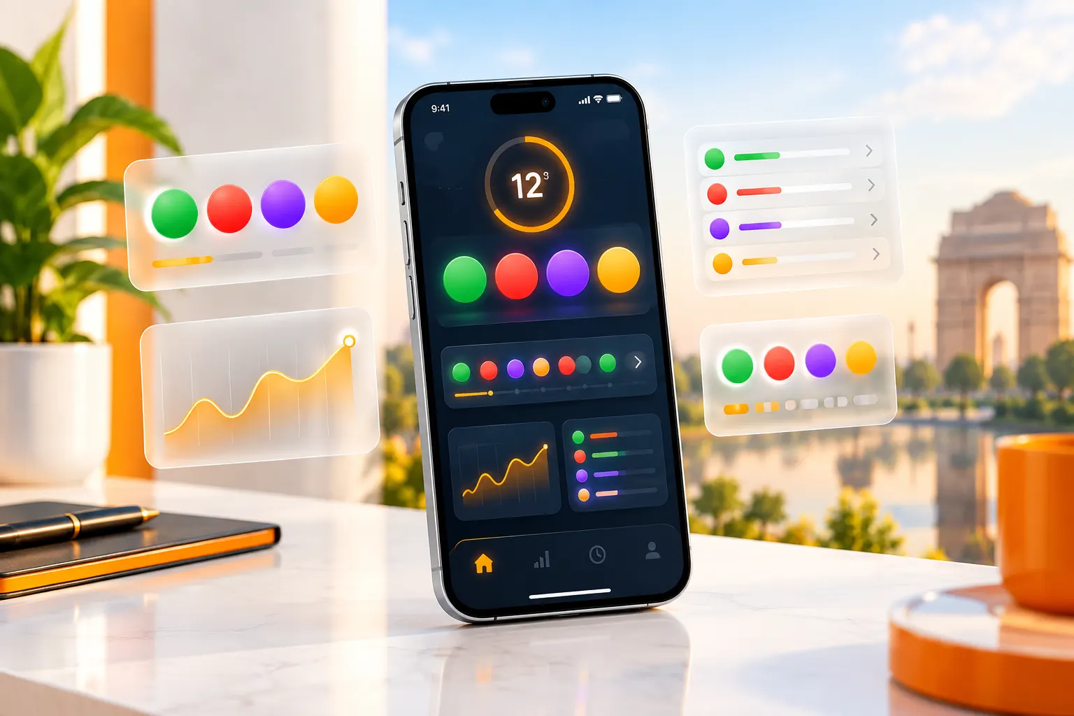 DM Play app landing preview